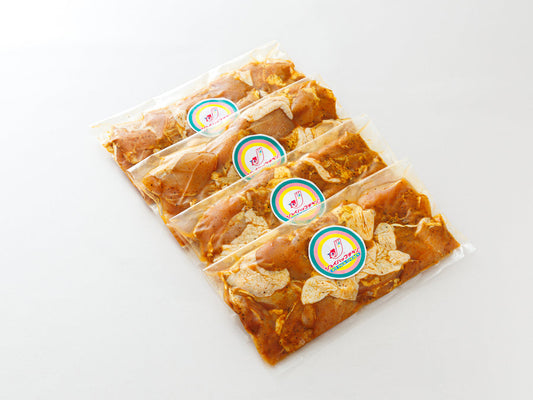 一子相伝のスパイス使用 スパイシーチキンカレー味(ブラジル産鳥)500g×3パック入(合計1.5kg)